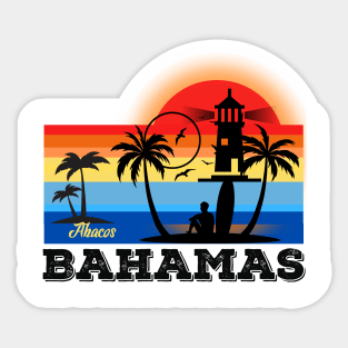 Bahamas Vacation Design Sticker